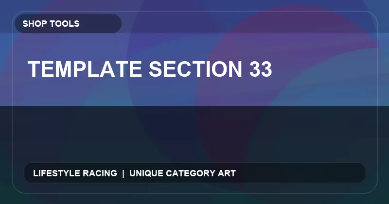 Template Section 33